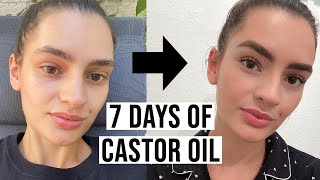 Trying Castor Oil for Eyelash Growth Before amp After  Peexo [upl. by Edgardo]