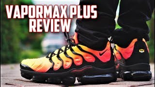 Nike Air Vapormax PLUS Review MOST COMFORTABLE NIKE SNEAKER [upl. by Nevetse48]