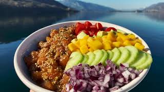 POKE BOWL  RECETTE HEALTHY [upl. by Esbensen]