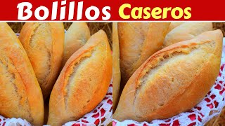 DELICIOSOS BOLILLOS CASEROS con TIPS para que te queden A LA PRIMERA Dulce Hogar Recetas [upl. by Aihsele]