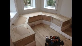 Make A Kitchen Banquette Bench W Storage [upl. by Orel101]