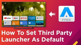 How To Set Third Party Launcher As Default  Android TV  Mi Box  Mi TV Stick [upl. by Llaccm358]