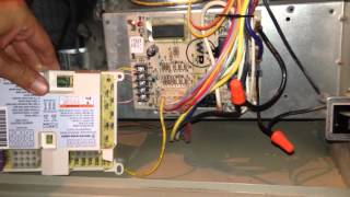 Part 1 Trane circuit board replace [upl. by Atenaz]