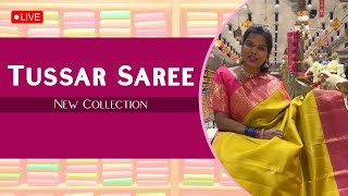 Exclusive Tussar Saree Collection  Mugdha Art amp Studio [upl. by Rosana]