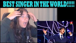 HIS VOCAL RANGE Dimash Kudaibergen  SOS dun terrien en détresseREACTION [upl. by Eahsal]