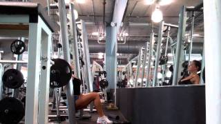 Smith machine hack squat [upl. by Nelra]