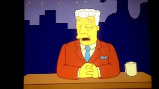 Kent Brockman Swears  The Simpsons [upl. by Purdum]