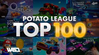 POTATO LEAGUE 100  TOP 100 FUNNIEST ROCKET LEAGUE CLIPS OF ALL TIME [upl. by Em748]