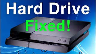 PS4 How To FIX Your HARD DRIVE Without opening PS4 [upl. by Arty]