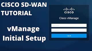 Cisco SD WAN Tutorial  vManage Setup  how to get connectivity  Cisco SD WAN Training  Part 3 [upl. by Ahseena]