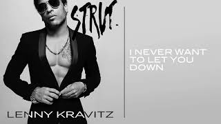 Lenny Kravitz  I Never Want To Let You Down Official Audio [upl. by Ahsuatal]