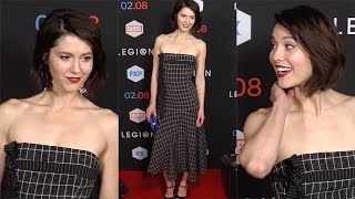 Mary Elizabeth Winstead FXs quotLegionquot Premiere Red Carpet [upl. by Ottavia52]