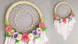 DIY como hacer un ATRAPASUEÑOS paso a paso  DIY Dreamcatcher [upl. by Aurora356]