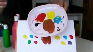 Cómo hacer color marrón Nuevo canal Pintar con Marta [upl. by Smaj268]