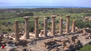 SICILIA AGRIGENTO quotVALLE DEI TEMPLIquot  RIPRESE AEREE CON DRONE [upl. by Margalit]