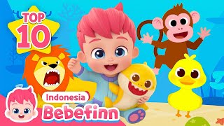 TOP 10  Kumpulan Lagu Anak  Bebefinn Bahasa Indonesia [upl. by Trillbee779]