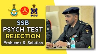 SSB Psychological Tests  Problem amp Solution  How To Clear Psychological Test In SSB Interview [upl. by Skipper977]