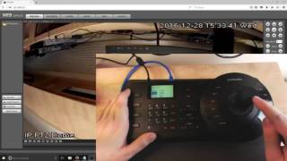 PTZ Joystick Setup For Security Cameras [upl. by Nnaed]