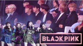 BTS reaction to BLACKPINKs Performance at the Golden Disc Awards [upl. by Anyaled273]