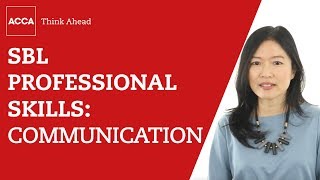 Strategic Business Leader professional skills communication [upl. by Goulette54]