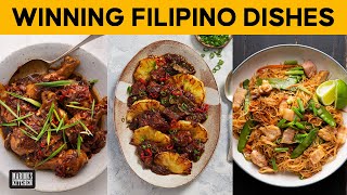 My FAVE Filipino dishes AtHome WithMe  Marions Kitchen [upl. by Aicaca673]