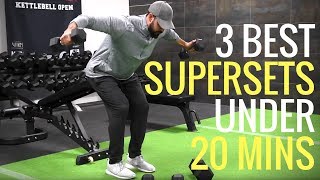 The 20Minute Full Body Superset Workout That Hits Everything TRY THIS [upl. by Valdas]