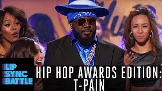 TPain Gets The Crowd To Stand Up  Ludacris Style  Lip Sync Battle Hip Hop Awards Edition [upl. by Robinett992]