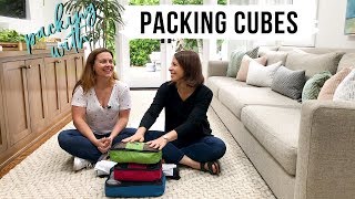 How To Pack With Packing Cubes [upl. by Hgielrac]