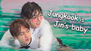 Jungkook is Jins baby JinKook [upl. by Friedly]