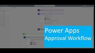 Microsoft PowerApps How to Create an Approval Workflow [upl. by Elades]