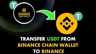 How to Transfer USDT From Metamask Binance Chain Wallet to BINANCE [upl. by Haikezeh]