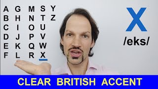 How To Pronounce The English Alphabet BRITISH PRONUNCIATION [upl. by Nahama530]