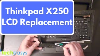 Thinkpad x240  x250  x260  LCD Screen Replacement [upl. by Silenay]