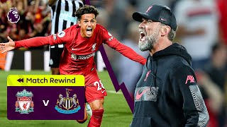 98THMINUTE WINNER  Liverpool vs Newcastle  Premier League Highlights [upl. by Lytsirhc]