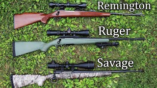 Top 3 Budget Hunting Rifles For Deer Season [upl. by Ytteb822]