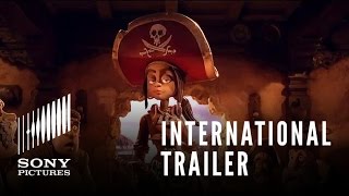 THE PIRATES BAND OF MISFITS 3D  Official International Trailer [upl. by Marga]