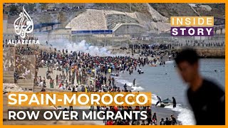 Whats behind the migrant crisis between Morocco and Spain  Inside Story [upl. by Odine]