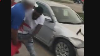 Violent robbery caught on camera in Houston [upl. by Mahda]