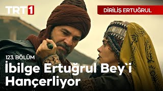 Diriliş Ertuğrul 123 Bölüm  İlbilge Ertuğrul Beyi hançerliyor [upl. by Ahsekan]