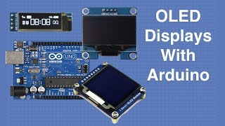 OLED Displays with Arduino  I2C amp SPI OLEDs [upl. by Wilma50]