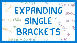 GCSE Maths  How to Expand Single Brackets 35 [upl. by Nahsaj556]