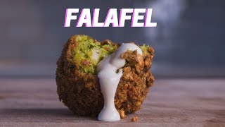 FALAFEL BALL WITH TAHINI SAUCE [upl. by Rudyard]