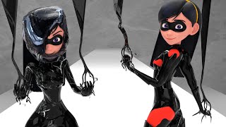 Violet Parr  VENOM TRANSFORMATION [upl. by Hedwiga809]