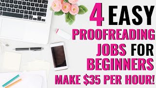 Online Proofreading Jobs for Beginners That Pay 35Hour  Start Working From Home Today [upl. by Milo]