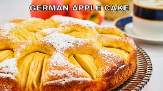 German Apple Cake Apfelkuchen [upl. by Aicel]