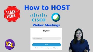 How to host a meeting at Webex [upl. by Geis]