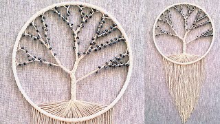 DIY atrapasueños quotARBOL DE LA VIDAquot [upl. by Hedelman]