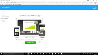How to join cisco webex meeting [upl. by Inhsor404]