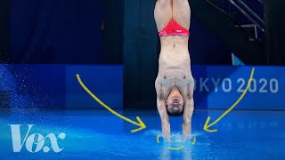 How Olympic divers make the perfect tiny splash [upl. by Elohc19]