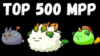 TOP 500 MECH PLANT PLANT  AXIE CLASSIC GAMEPLAY [upl. by Aleinad]